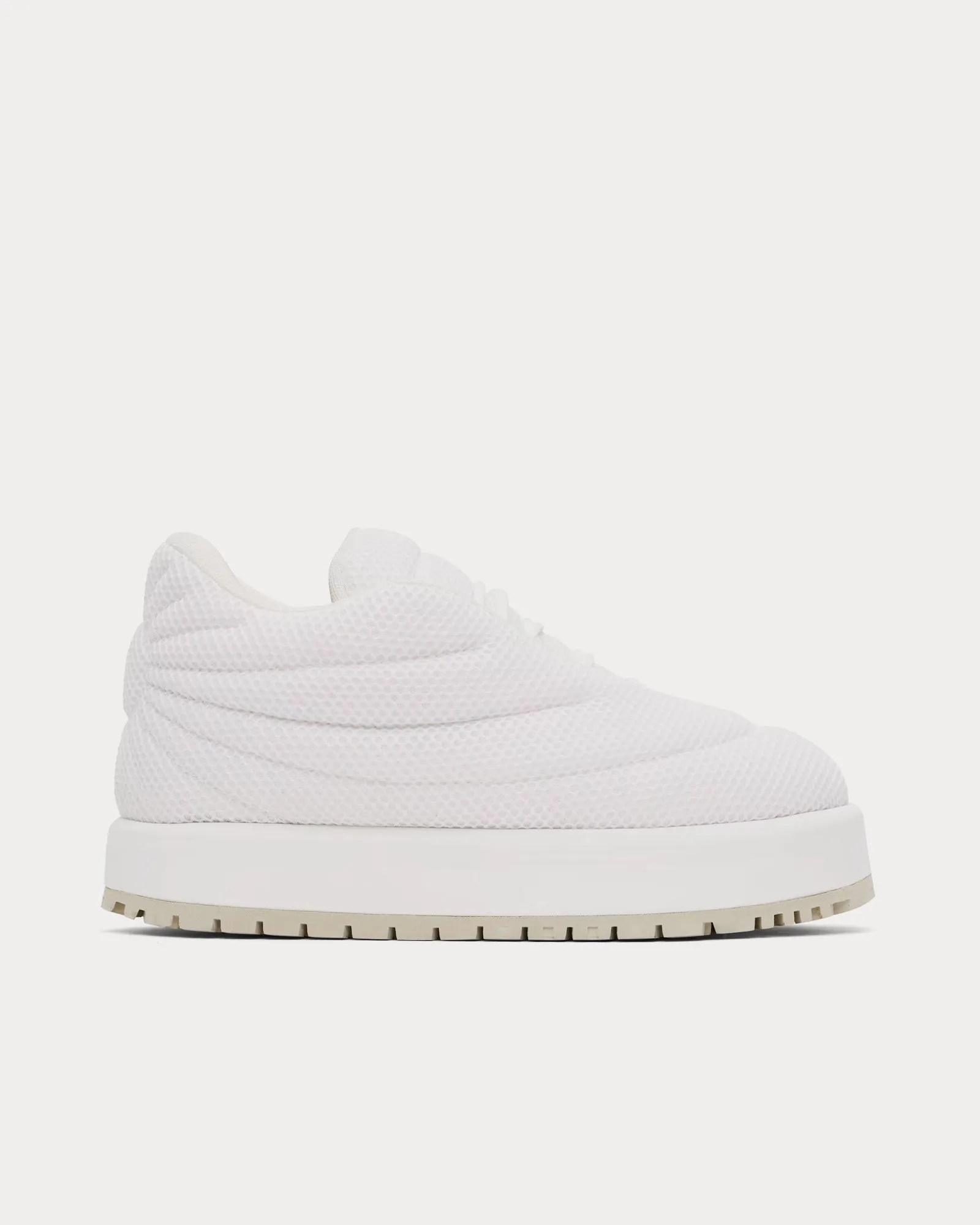 Nuvola Pluto Mesh White Low Top Sneakers