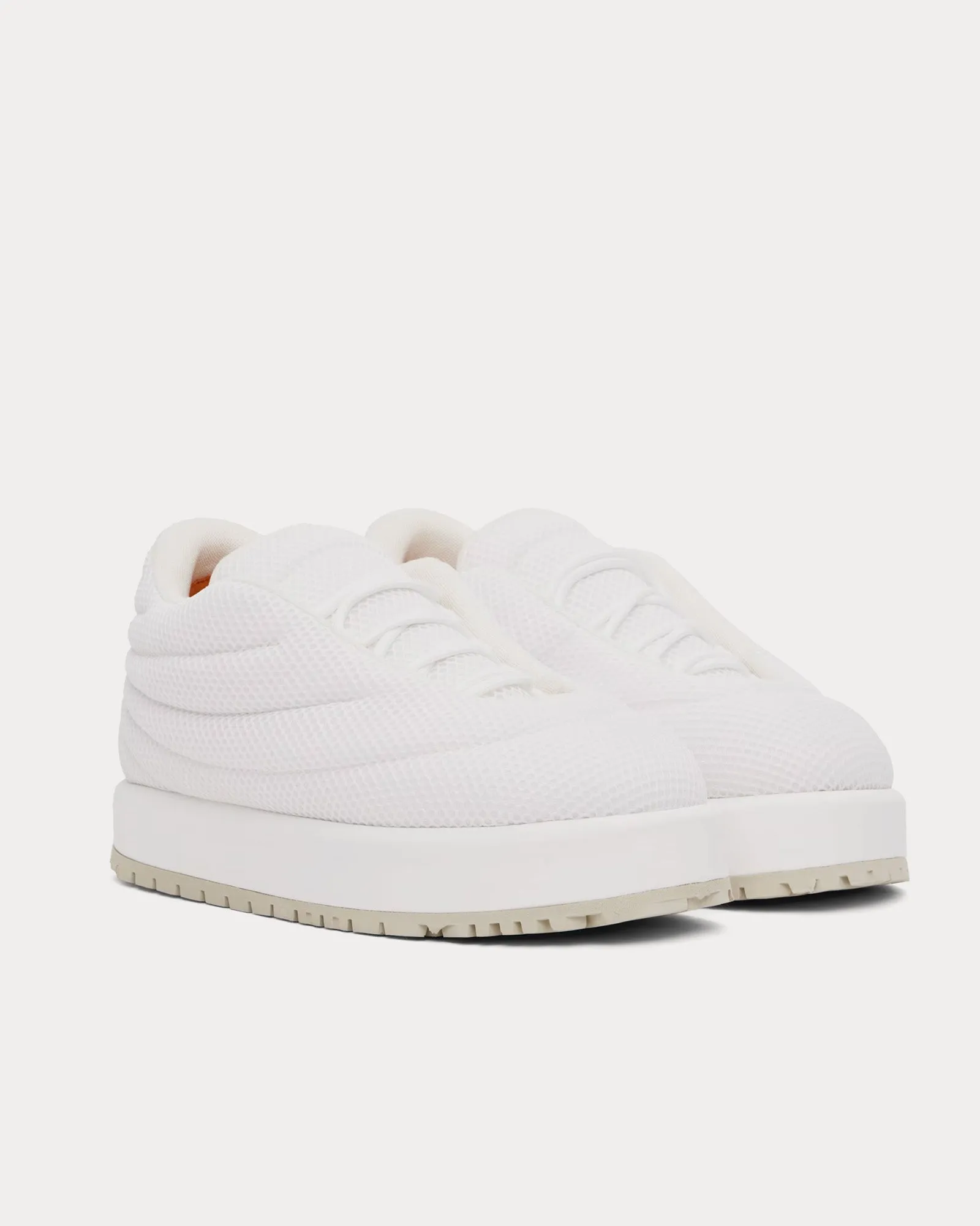 Nuvola Pluto Mesh White Low Top Sneakers