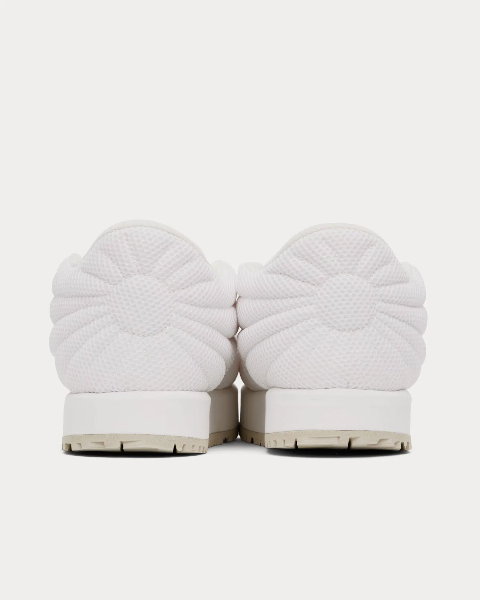 Nuvola Pluto Mesh White Low Top Sneakers