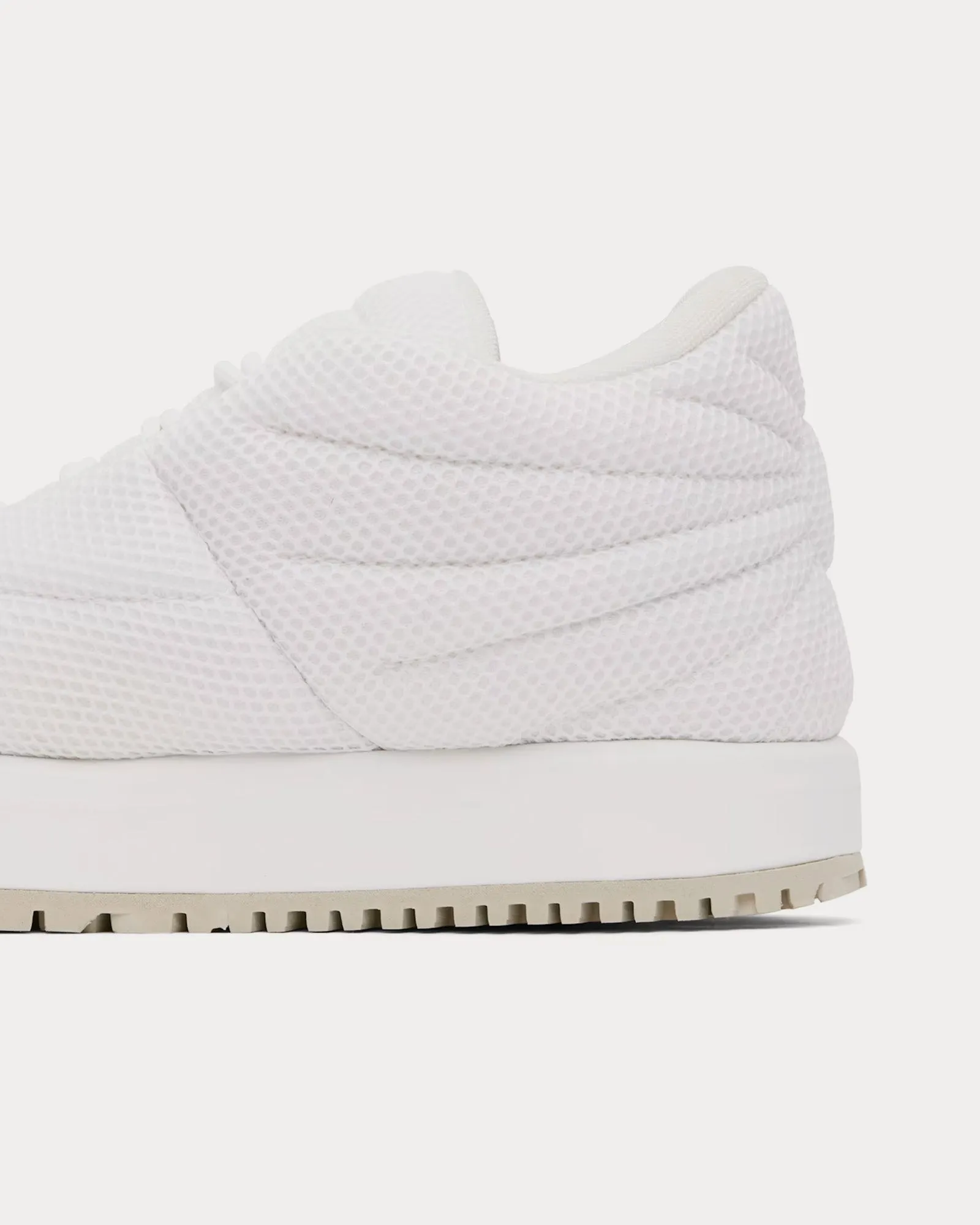 Nuvola Pluto Mesh White Low Top Sneakers