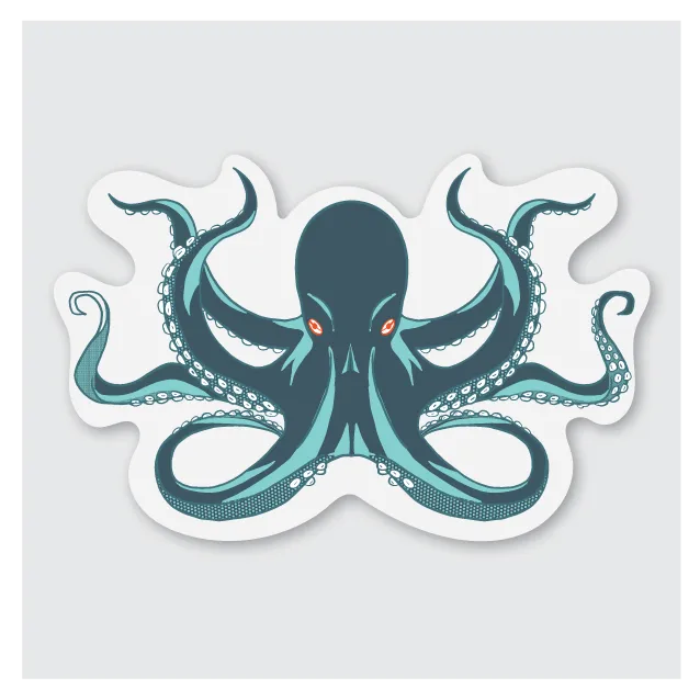 Octopus Sticker