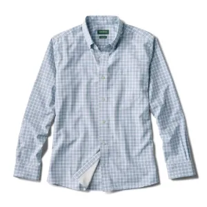 Orvis Men's Out of Office Comfort Stretch LS Shirt / Blue Lagoon