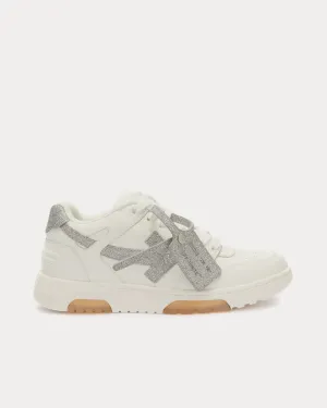Out Of Office "Ooo" Arrow White / Silver Low Top Sneakers