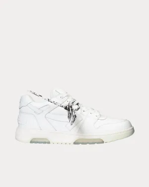 OUT OF OFFICE "OOO" White / White Low Top Sneakers