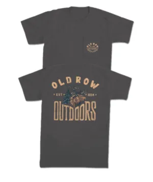 Outdoors Elk SS Tee - Graphite