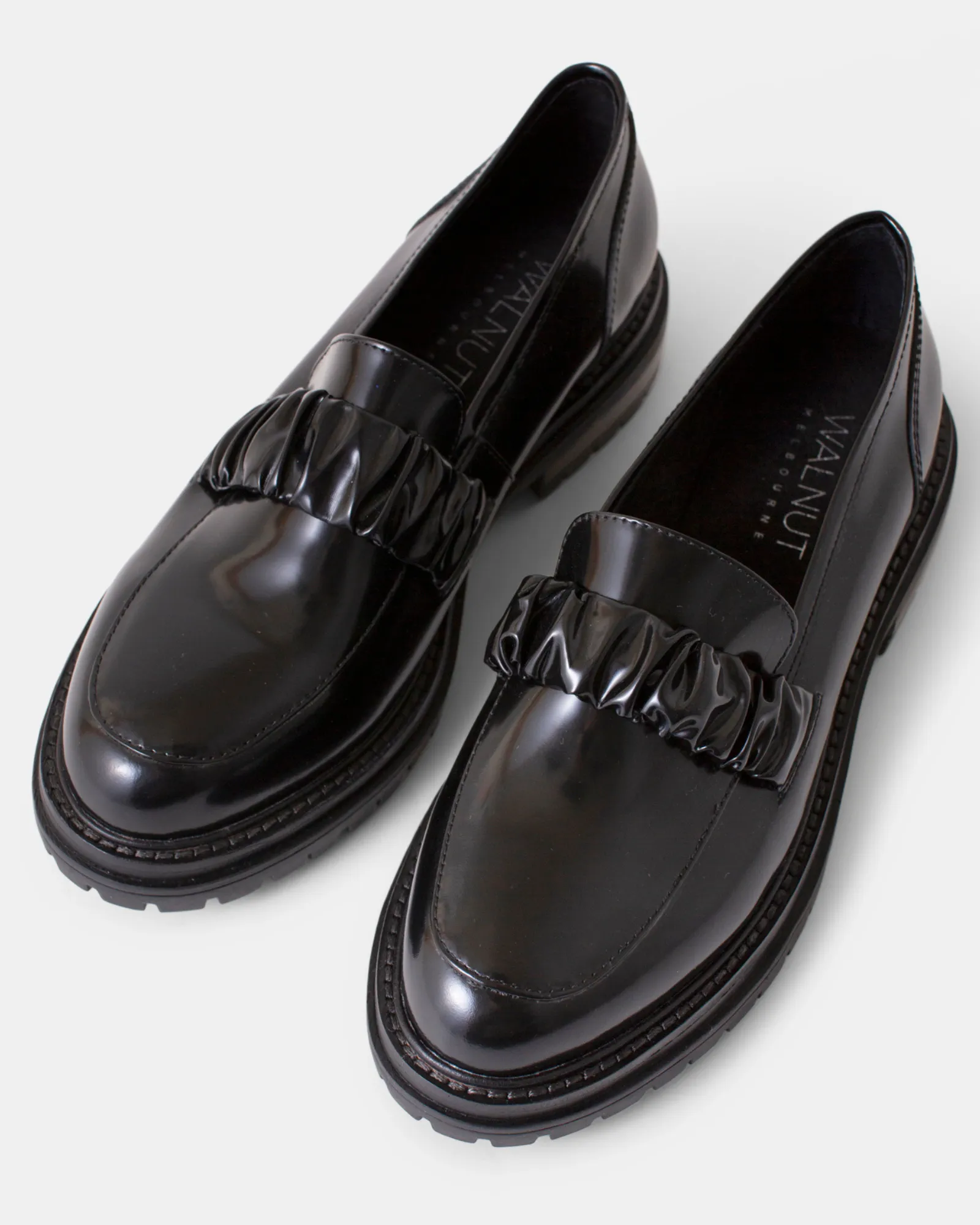 Owen Leather Loafer - Black Shine