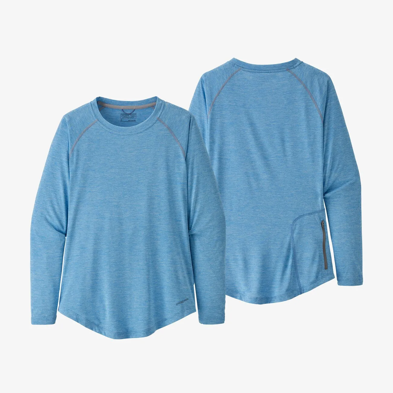 Patagonia Women's Tropic Comfort Crew/ Lago Blue- Fin Blue