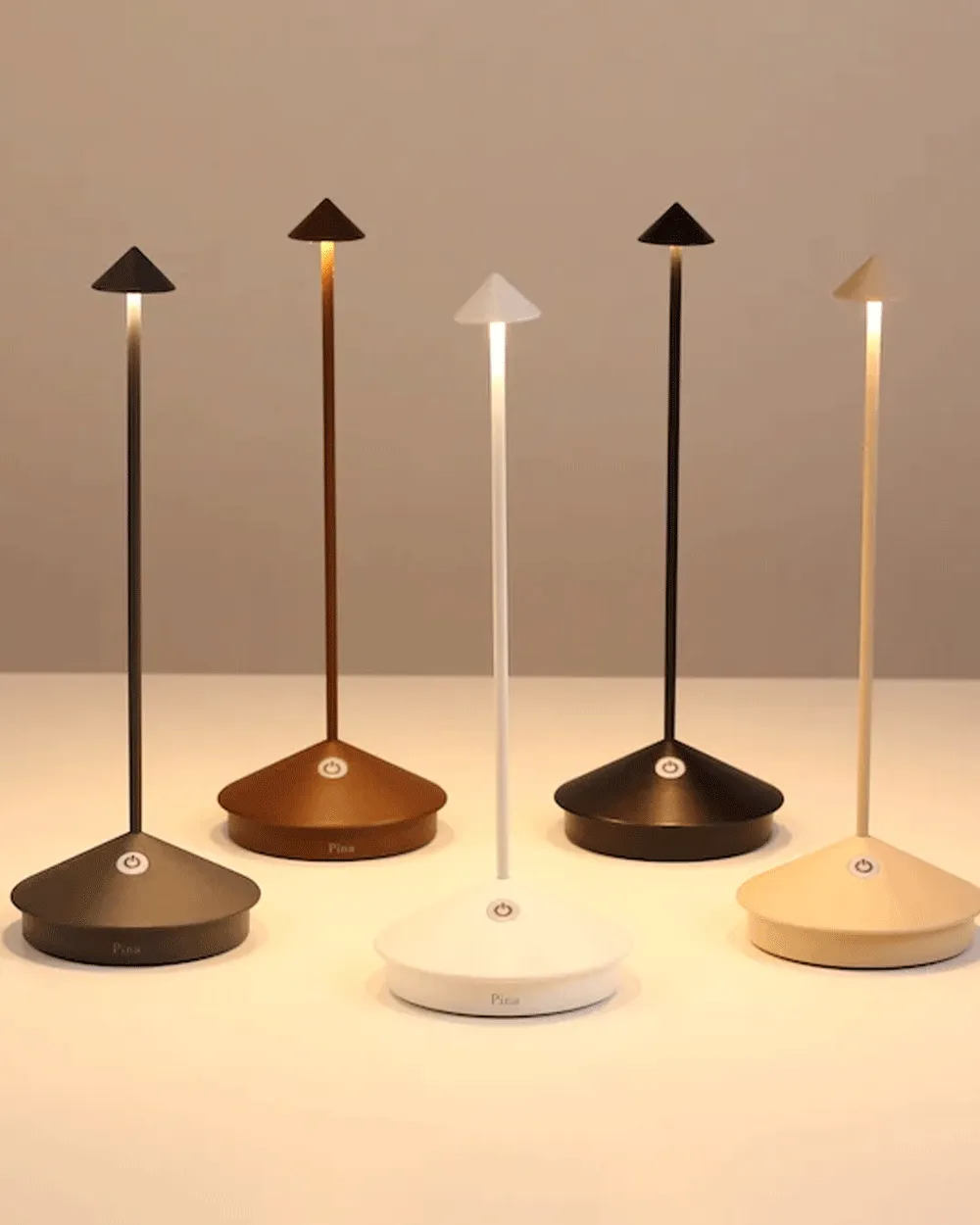 Pina Pro Lamp in Dark Grey