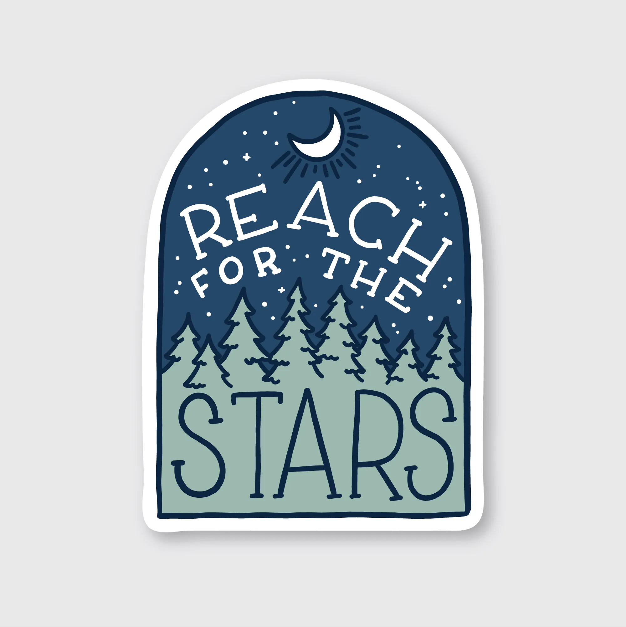 Reach For The Stars Sticker