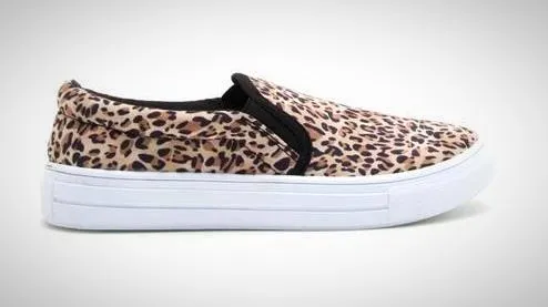 Reba Leopard Sneakers