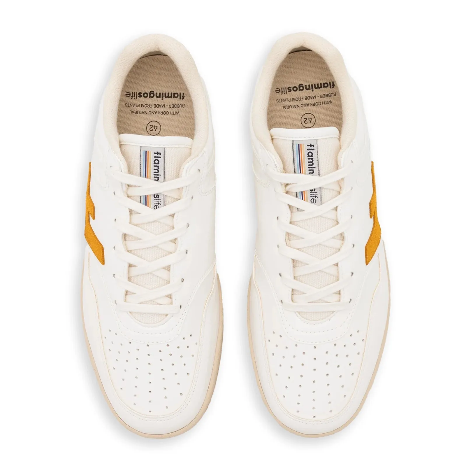 Retro 90s - White, Mustard & Ivory