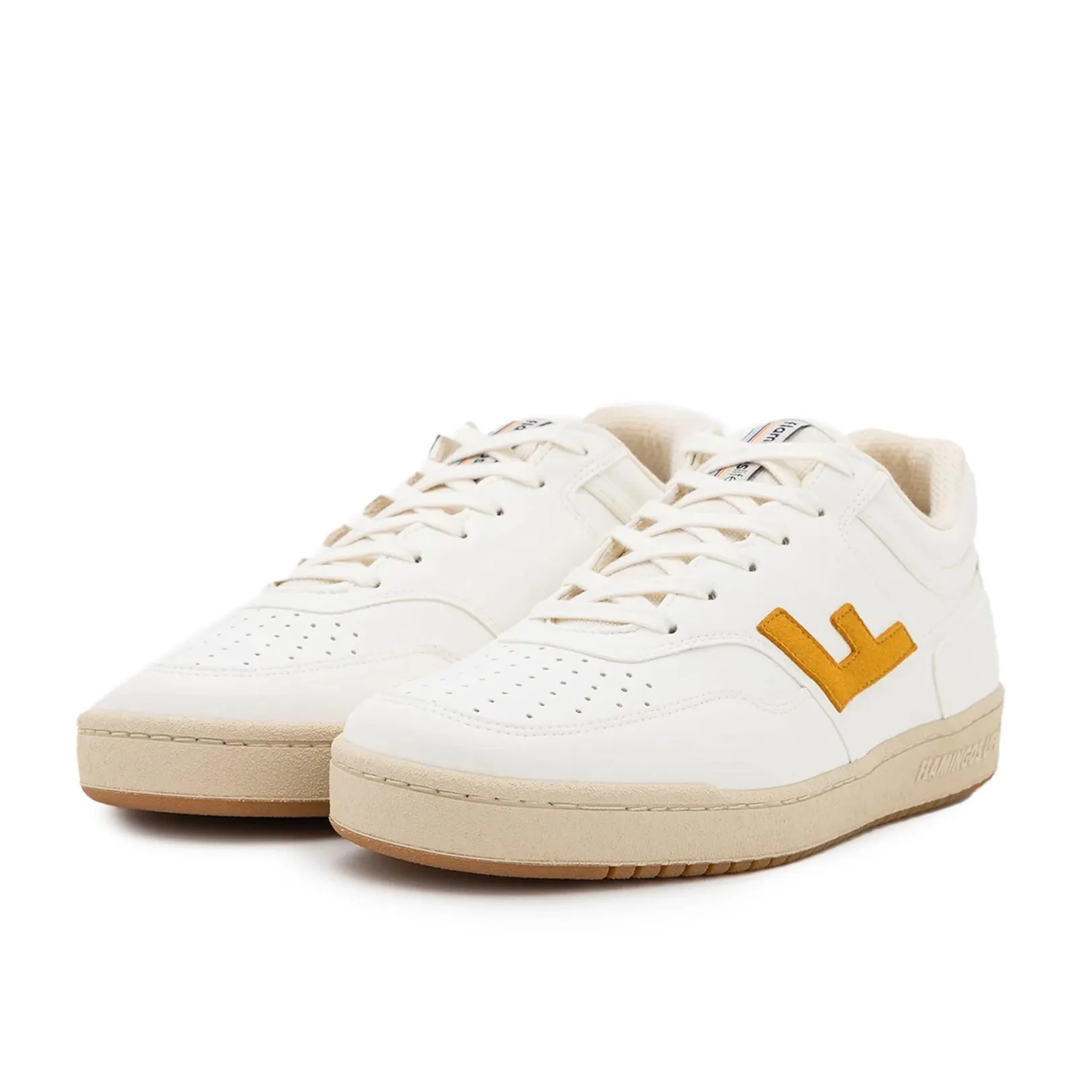Retro 90s - White, Mustard & Ivory
