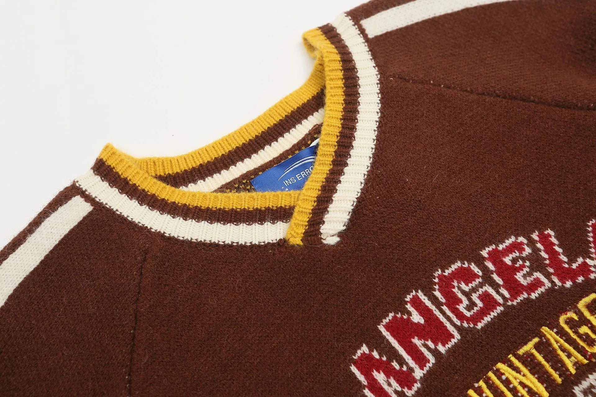 Retro Tennis Sweater – Los Angeles Vintage Edition