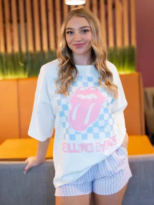 Rolling Stones Graphic Tee - White