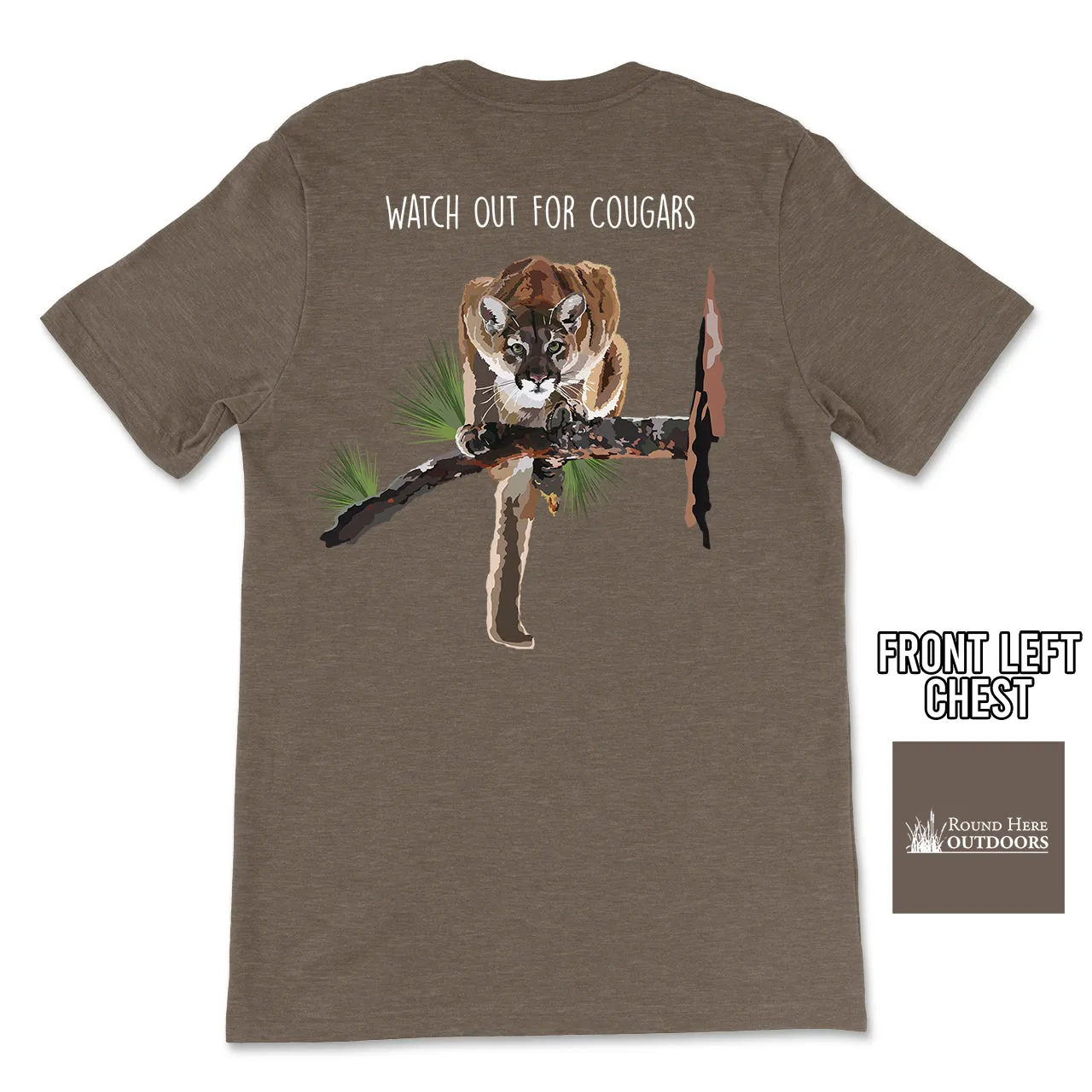 Round Here Outdoors Watch Out For Cougars