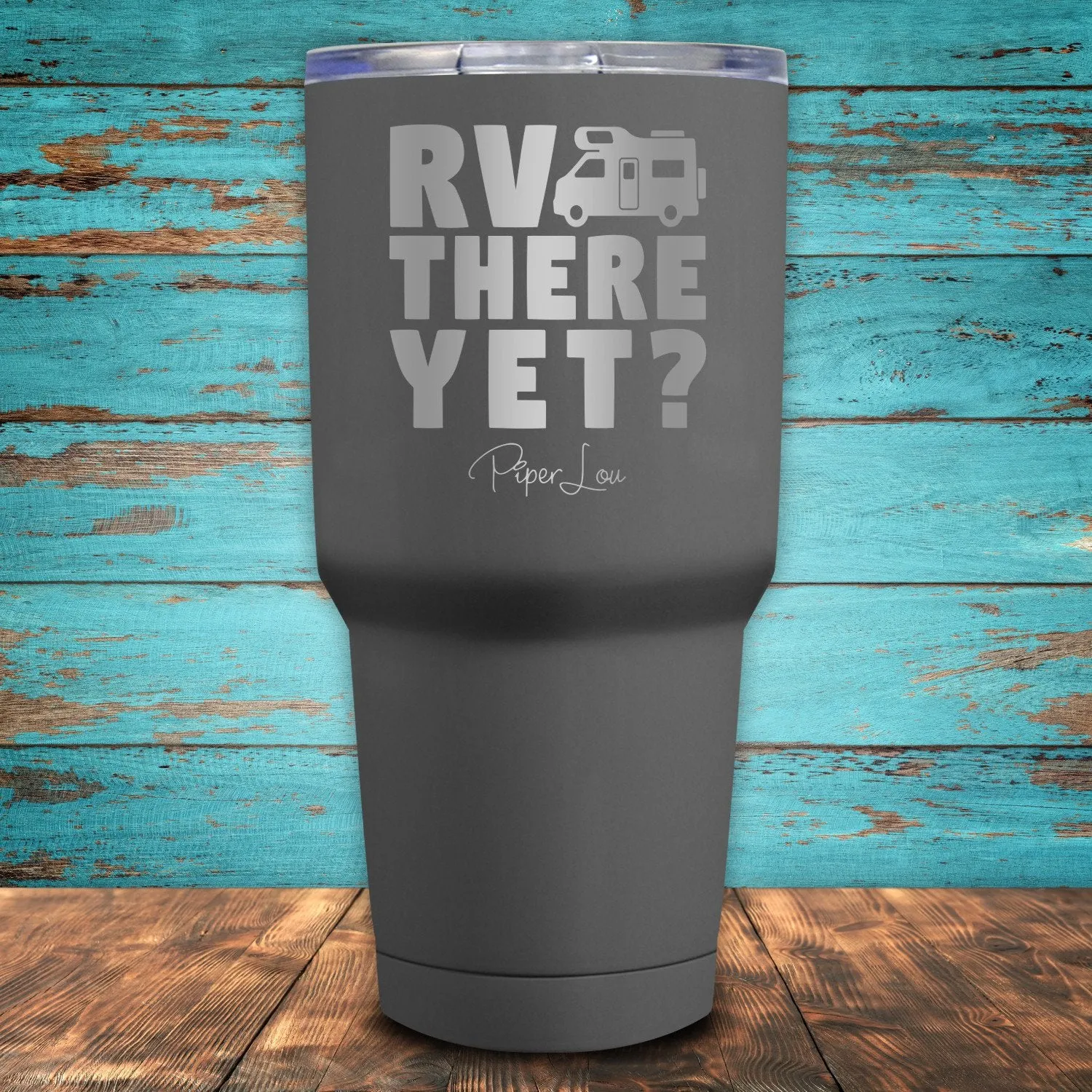 RV There Yet? Coated Drinkware