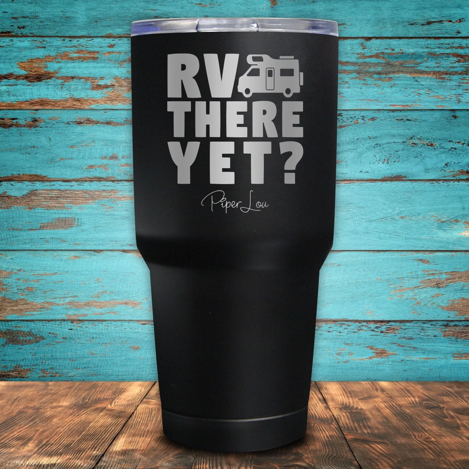 RV There Yet? Coated Drinkware