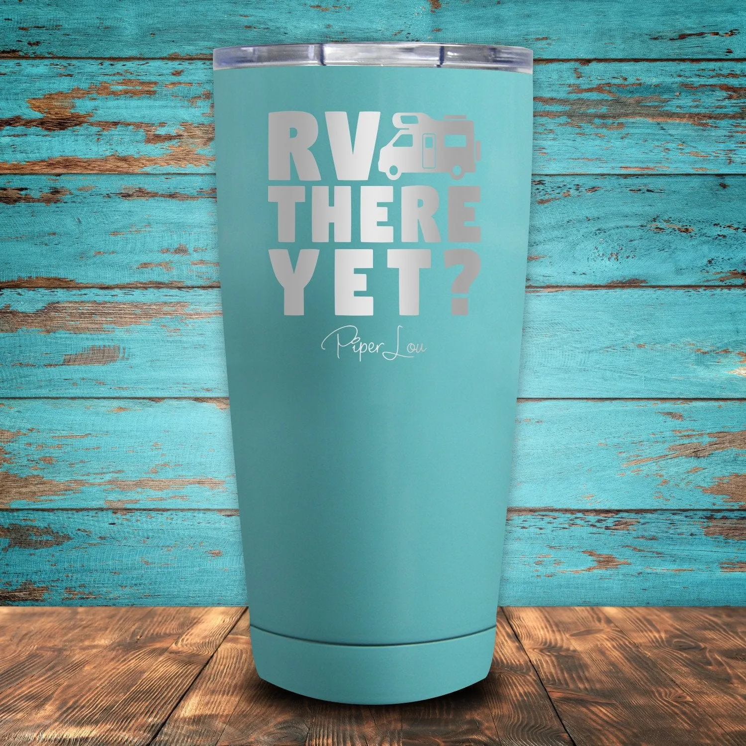 RV There Yet? Coated Drinkware