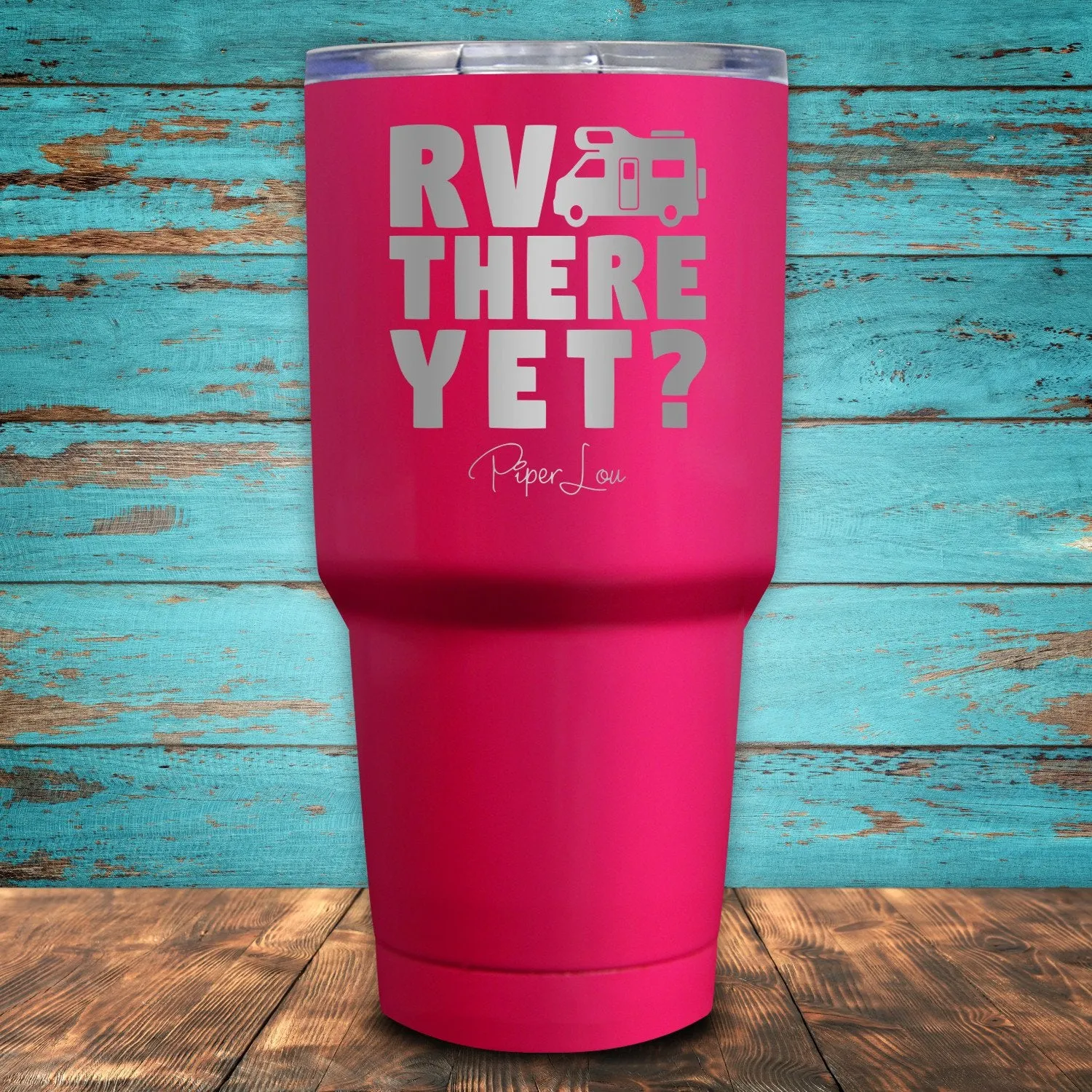 RV There Yet? Coated Drinkware
