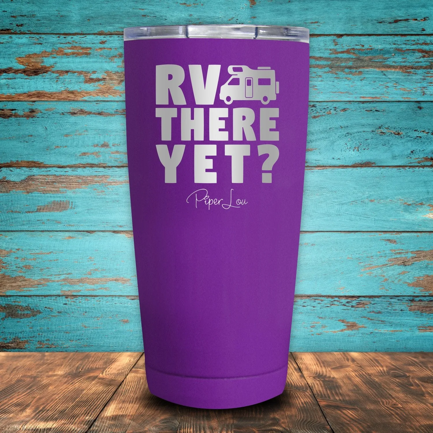 RV There Yet? Coated Drinkware