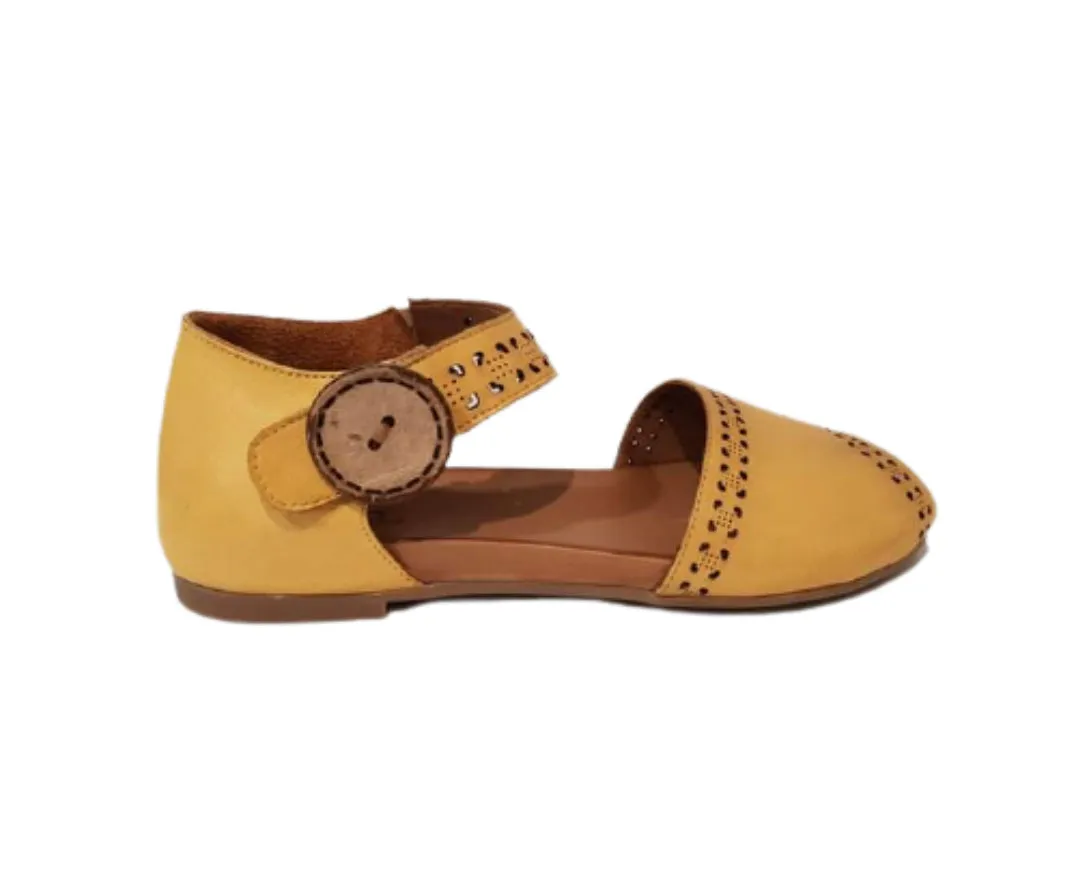 Sala Europe Aimee Noce Open Toe Sandal Made In Turkey