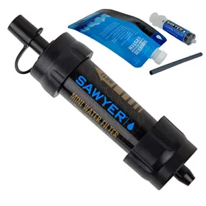 Sawyer Products Mini Water Filtration System   Permethrin Insect Repellent for Clothing, Gear & Tents, 24-Ounce   Premium Insect Repellent with 20% Picaridin, Pump Spray, 4-Ounce