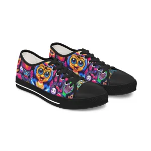 Shoes: Retro-90s Memorabilia - Women's Low Top Sneakers