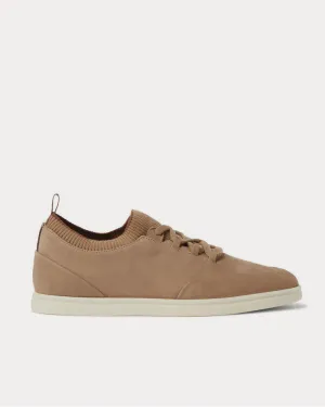 Soho Walk Nubuck  Brown low top sneakers