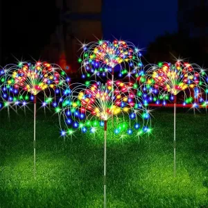 Solar Firework Fairy Lights