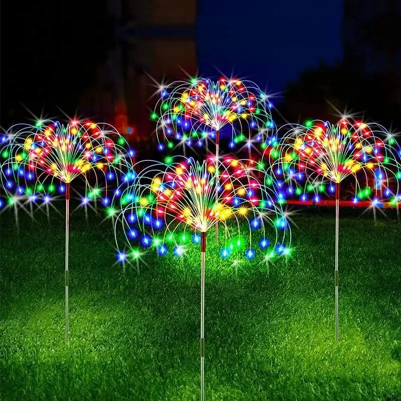 Solar Firework Fairy Lights