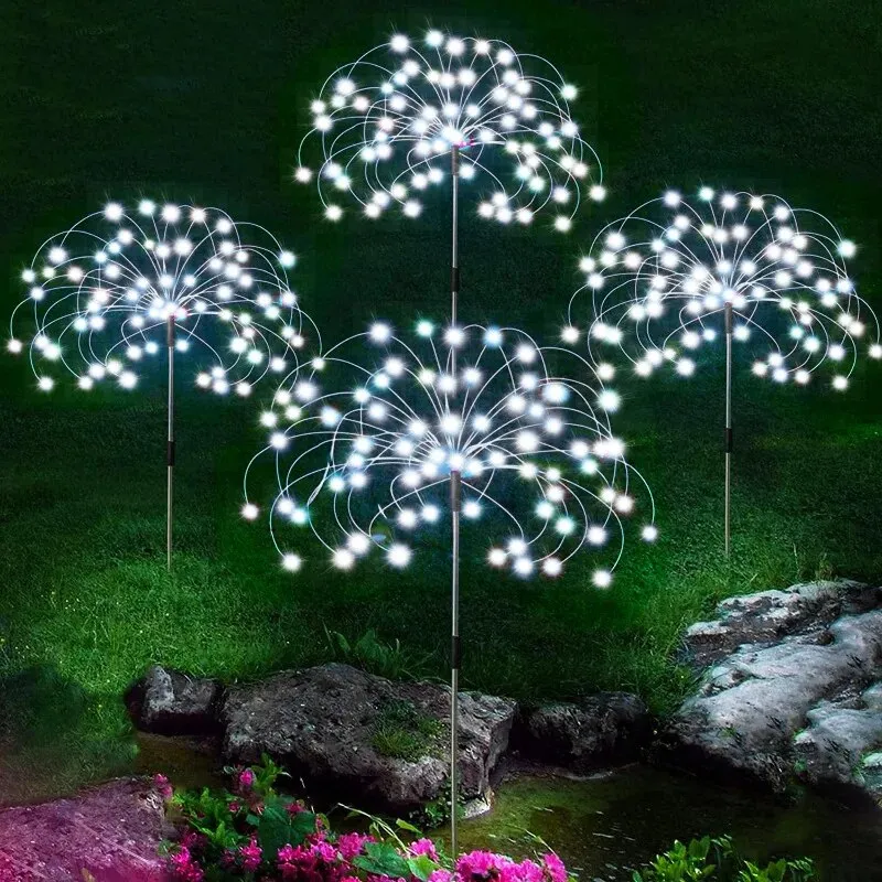 Solar Firework Fairy Lights