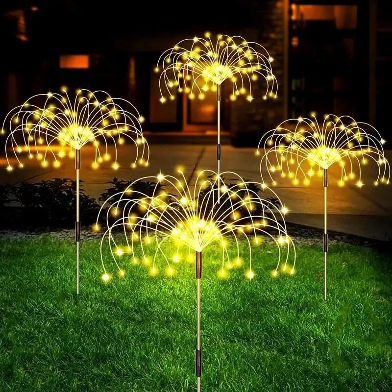 Solar Firework Fairy Lights