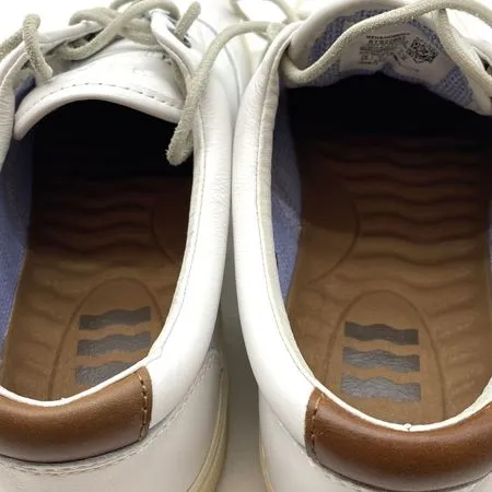 Sperry Top-Sider Men Lace Up Sneakers Striper Plushwave CVO Size US 8 W White