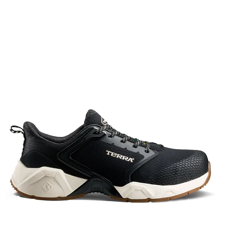 Terra Men's Terra Vector Comp Toe Athletic Safety Work Shoe - Tan - 1298BW