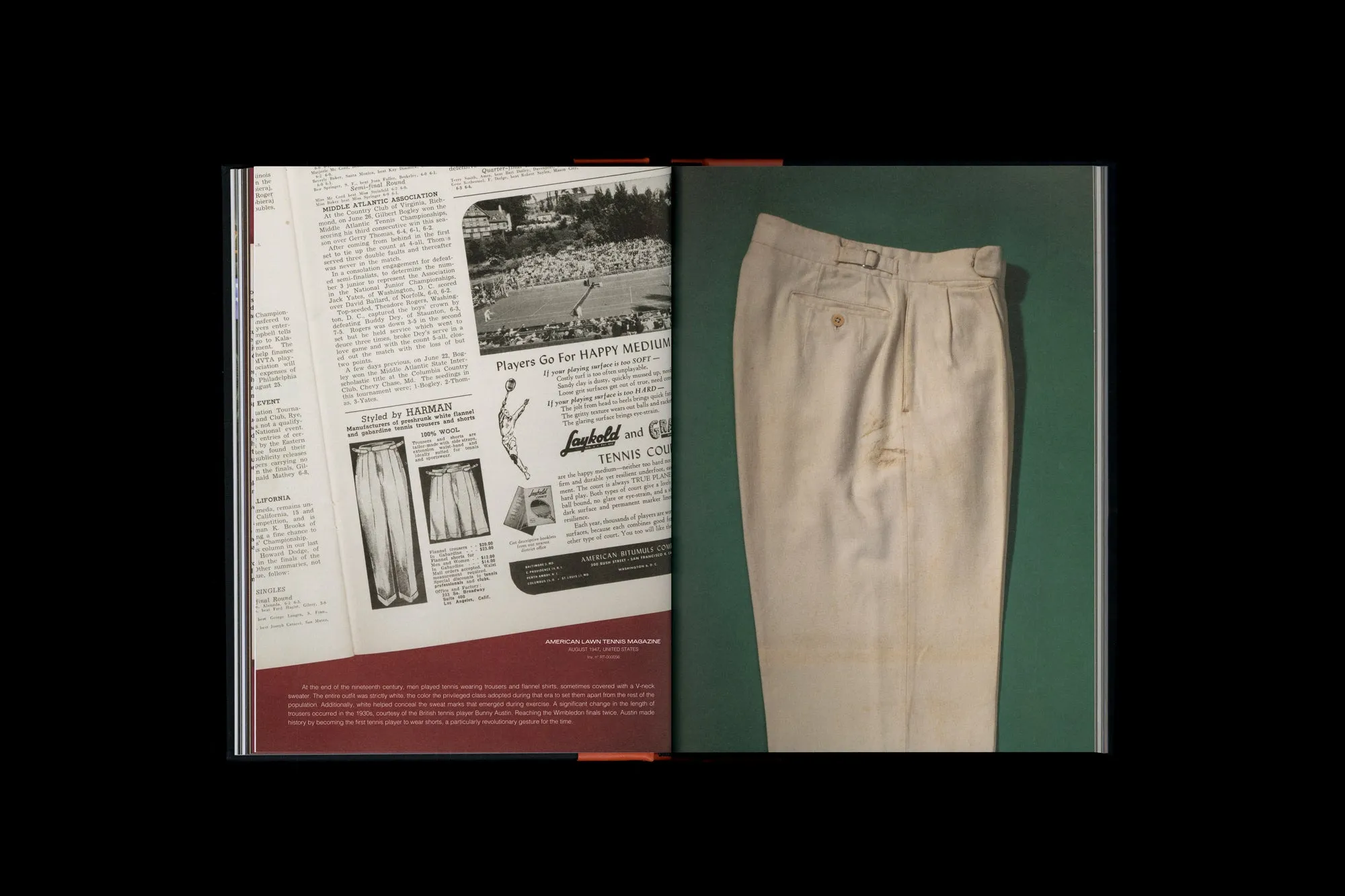 The Tennis Collection: A History of Iconic Players, Their Rackets, Outfits, and Equipment