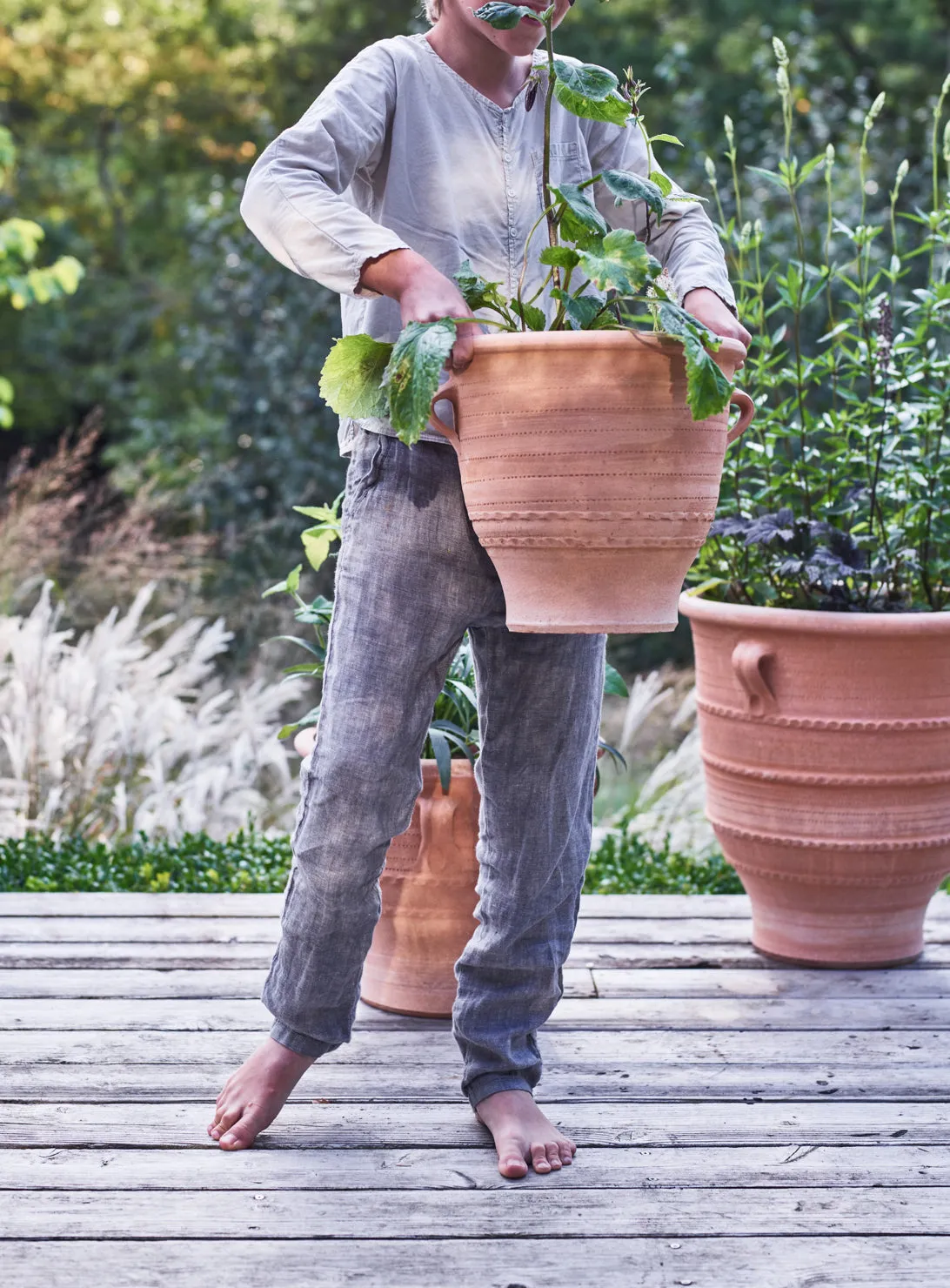 Thrapsano Terracotta Pot, Small