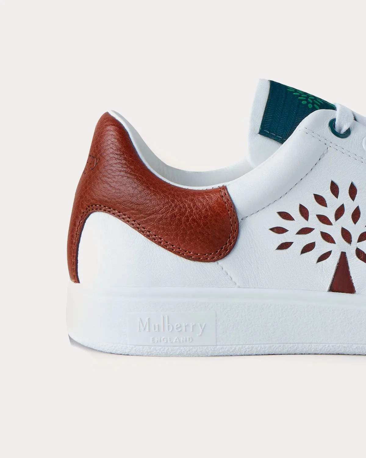 Tree Tennis Bovine Leather Oak Low Top Sneakers