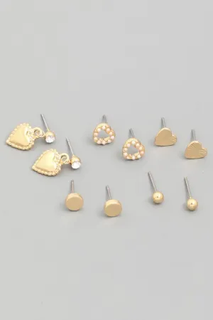 Valentine's Day Stud Earrings